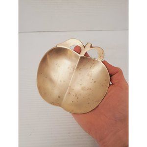Vintage Brass Apple Ashtray | Brass Apple | Vintage Brass Ashtray